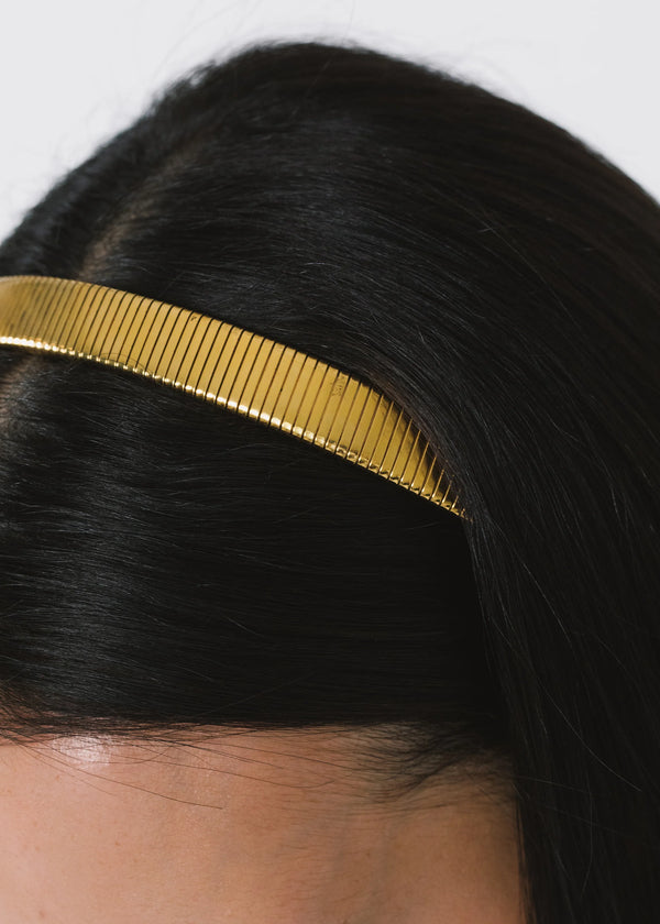 Jennifer Behr Lena Headband Gold