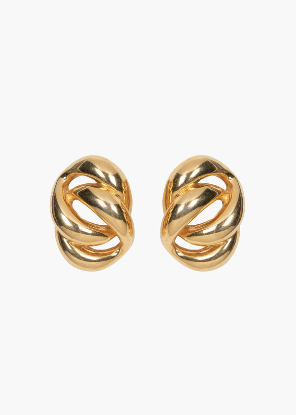 jennifer behr Lennox Earrings Gold