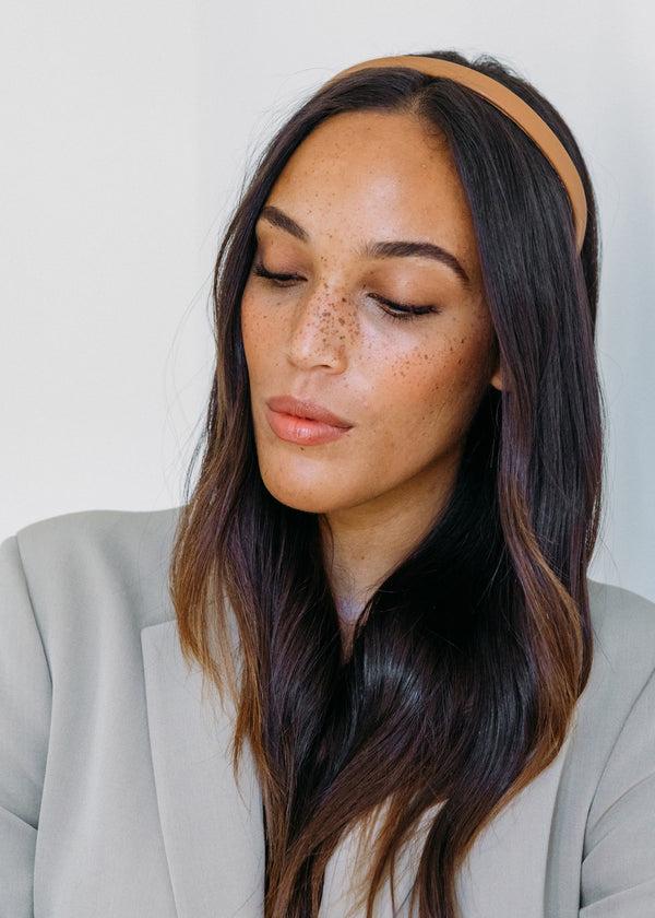 Jennifer Behr Leon Headband Saddle