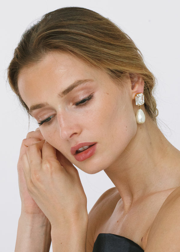 Jennifer Behr Liana Earrings Diamond