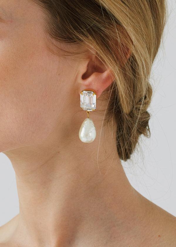 Jennifer Behr Liana Earrings Diamond