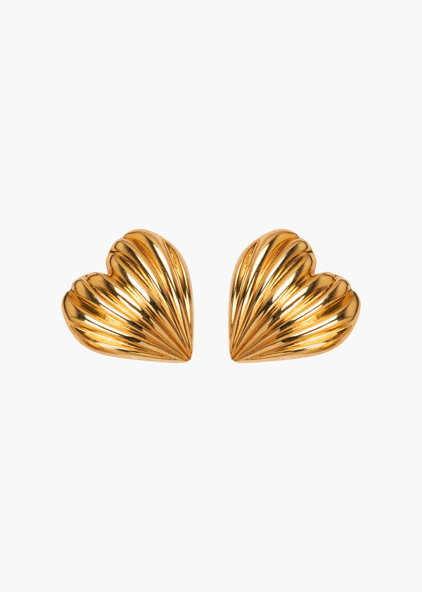 jennifer behr Libi Earrings Gold