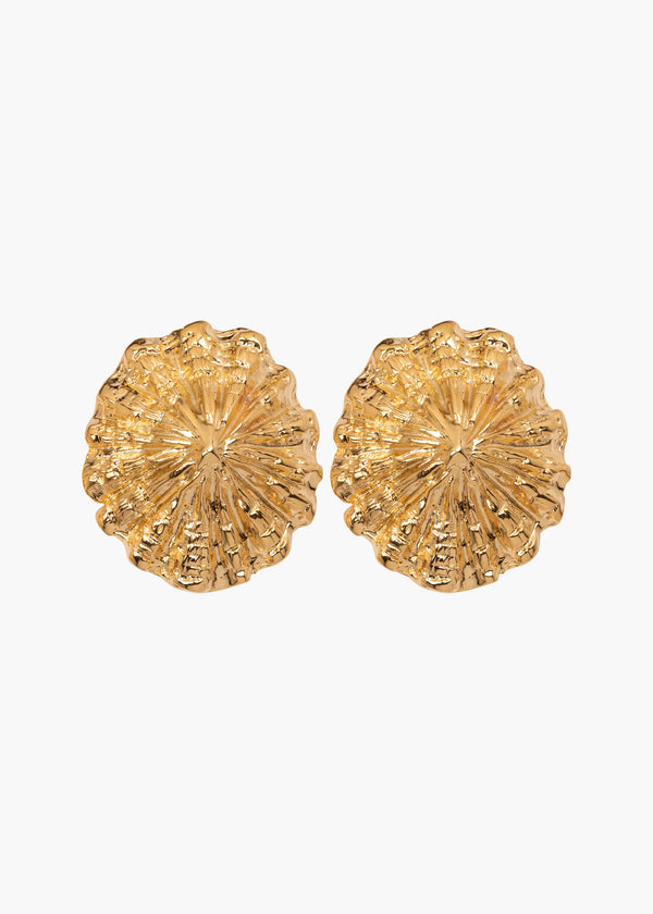 jennifer behr Limpet Earrings Gold