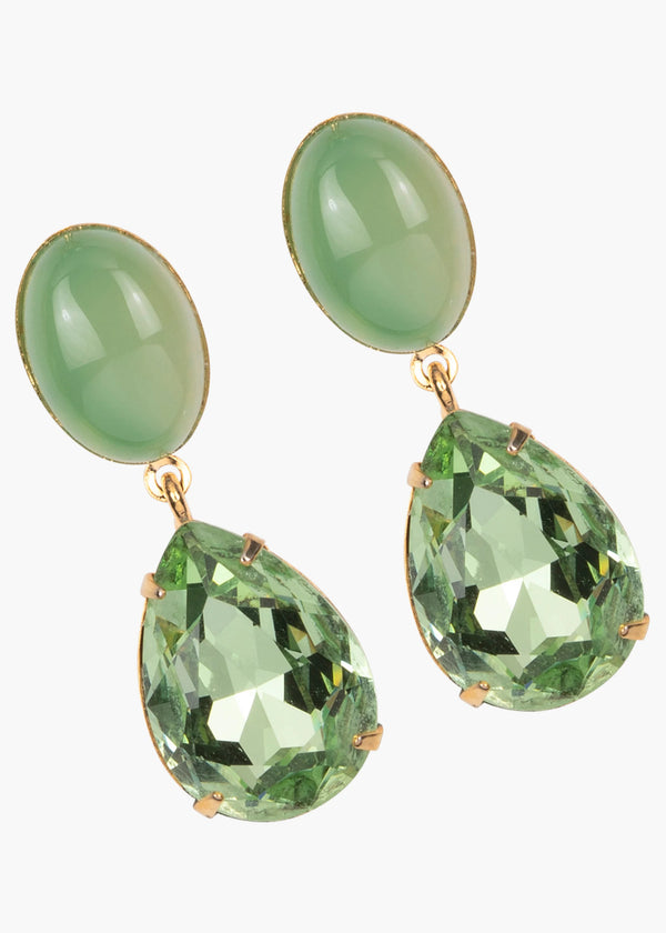 Jennifer Behr Linette Earrings Chalcedony