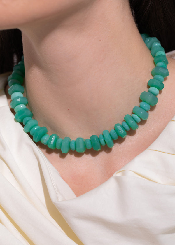 Jennifer Behr Luana Necklace Chrysoprase