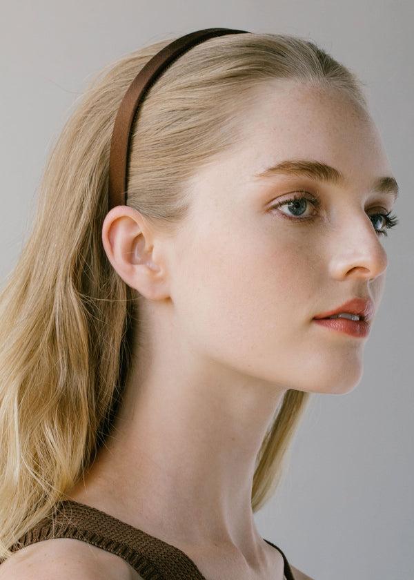 Jennifer Behr Lucy Headband Espresso