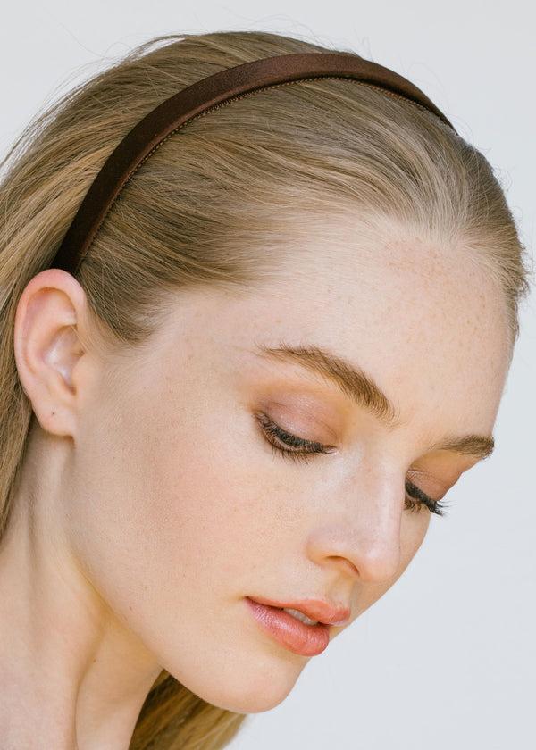 Jennifer Behr Lucy Headband Espresso