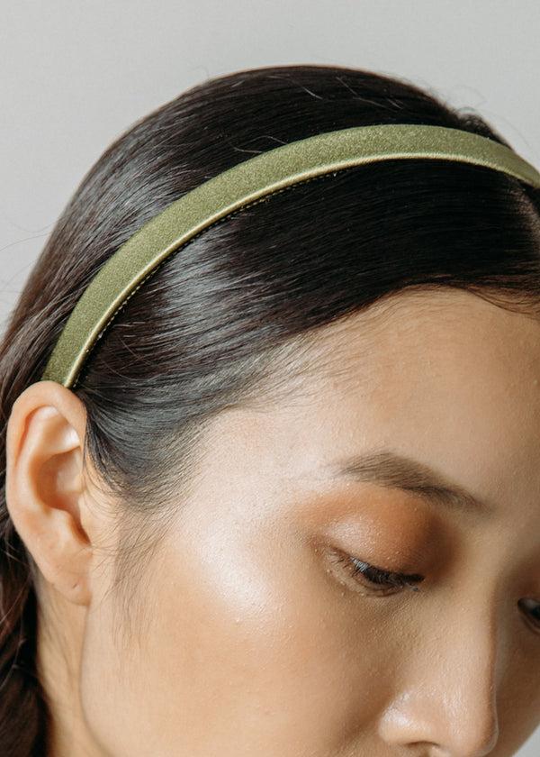 Jennifer Behr Lucy Headband Olive