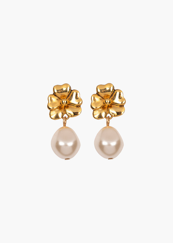 jennifer behr Luiza Earrings Gold