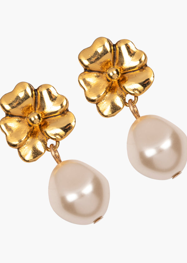 Jennifer Behr Luiza Earrings Gold