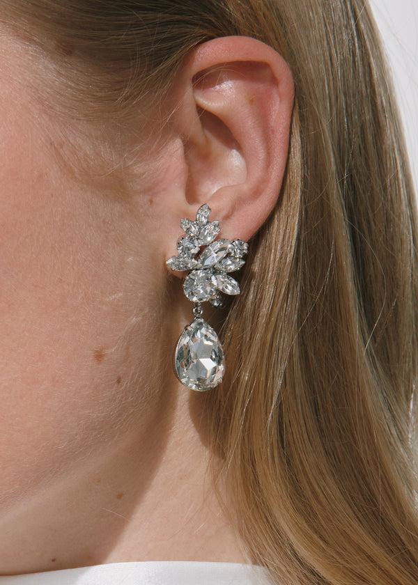 Jennifer Behr Lynlee Earrings Crystal