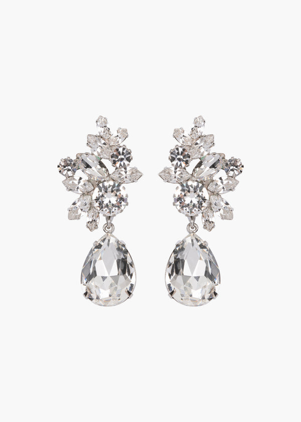 jennifer behr Lynlee Earrings Crystal
