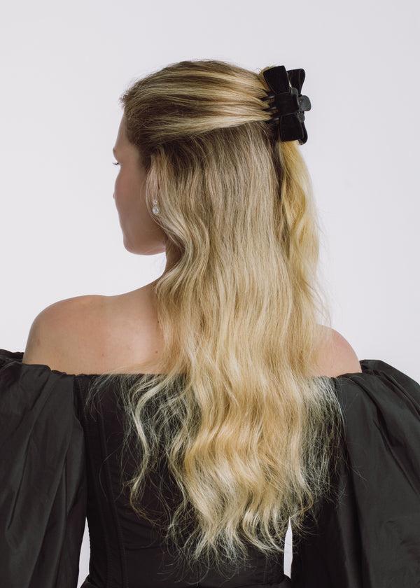 Jennifer Behr Maddy Jaw Clip Black