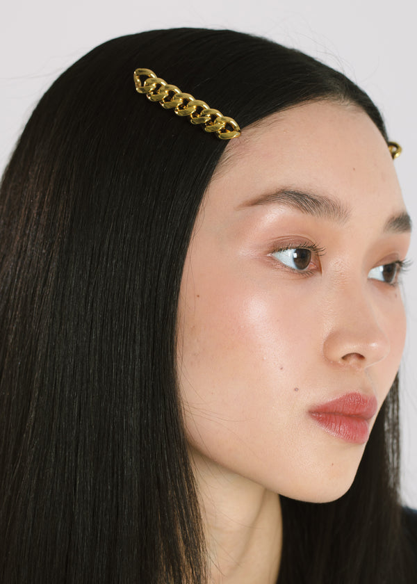 Jennifer Behr Maillon Bobby Pin Set Gold