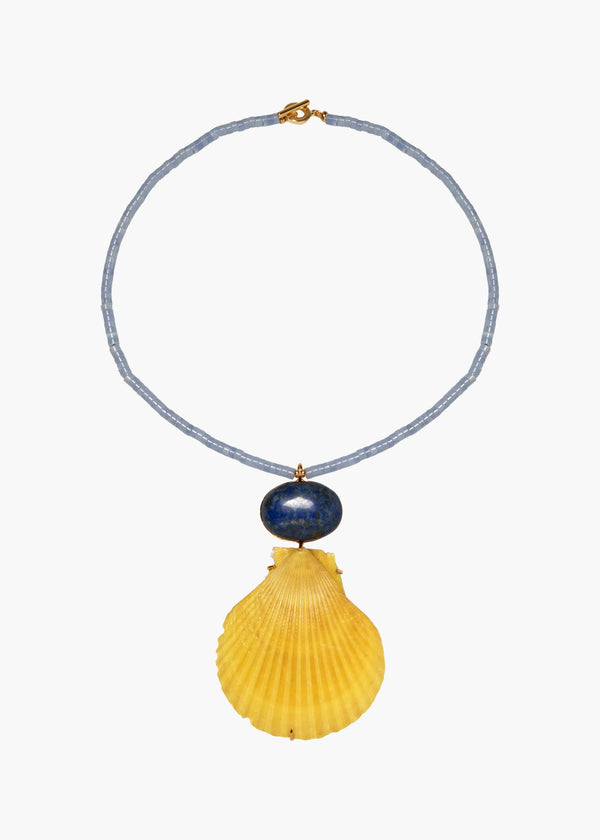 jennifer behr Makana Necklace Blue Calcedony