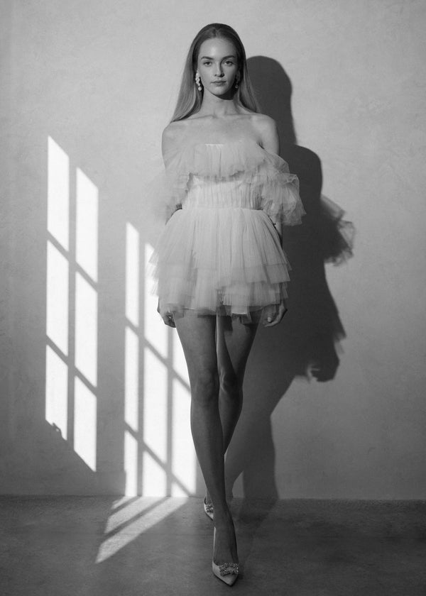 Jennifer Behr Makenzie Earrings Mother Of Pearl