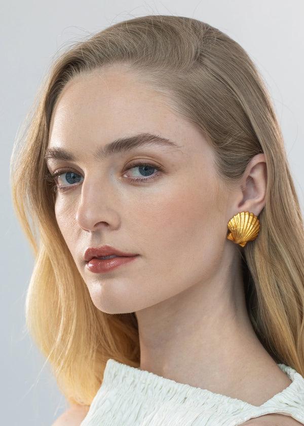 Jennifer Behr Mar Earrings Gold