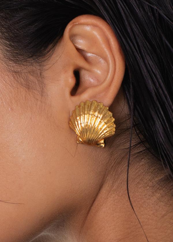 Jennifer Behr Mar Earrings Gold