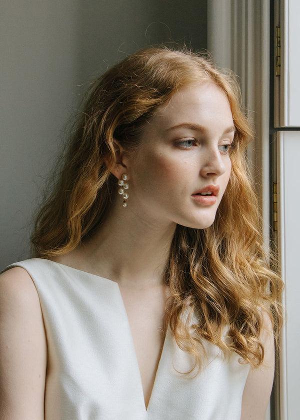 Jennifer Behr Marcella Earrings Gold