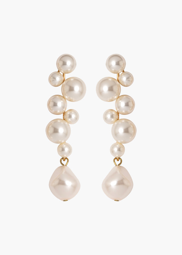 jennifer behr Margaritari Earrings Pearl