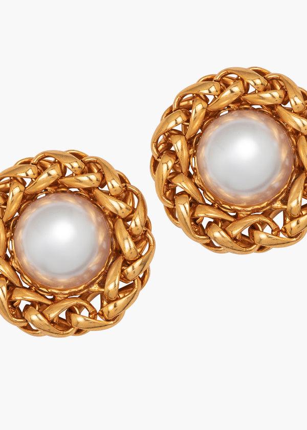 Jennifer Behr Marit Earrings Gold