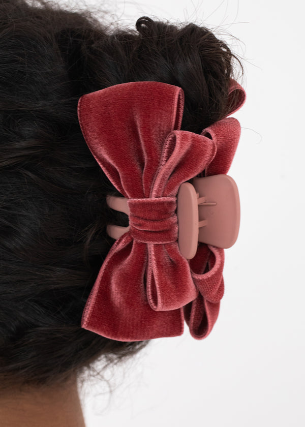 Jennifer Behr Matilda Jaw Clip Antique Rose