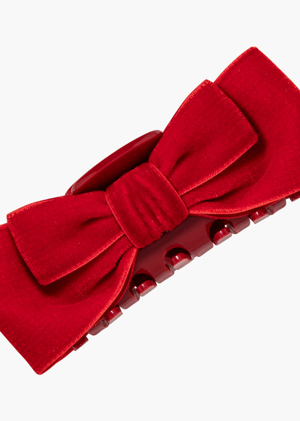 Jennifer Behr Matilda Jaw Clip Rouge