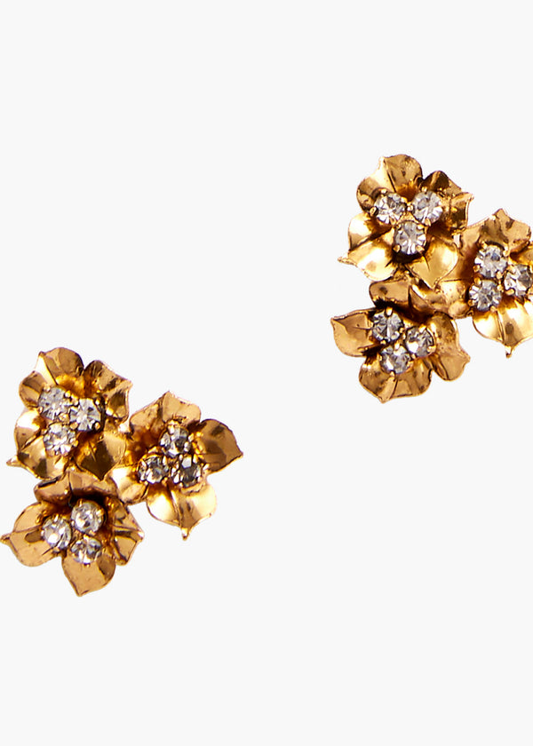 Jennifer Behr Maye Stud Earrings Gold