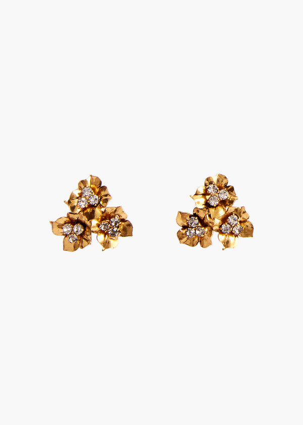 jennifer behr Maye Stud Earrings Gold