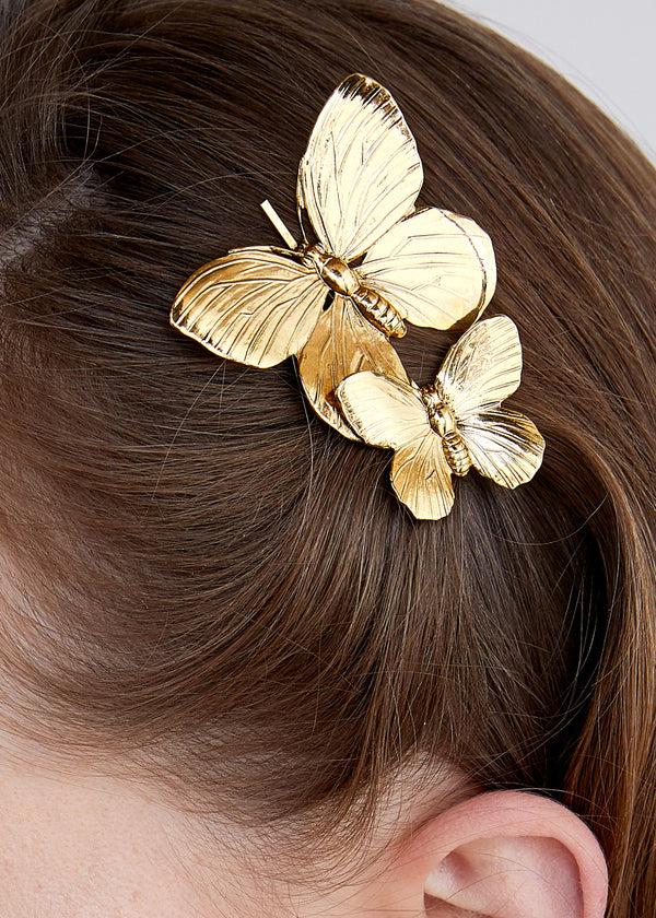 Jennifer Behr Mazarine Bobby Pin Gold
