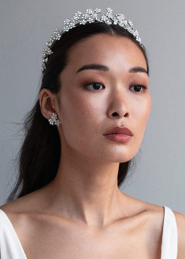 Jennifer Behr Meadow Tiara Crystal