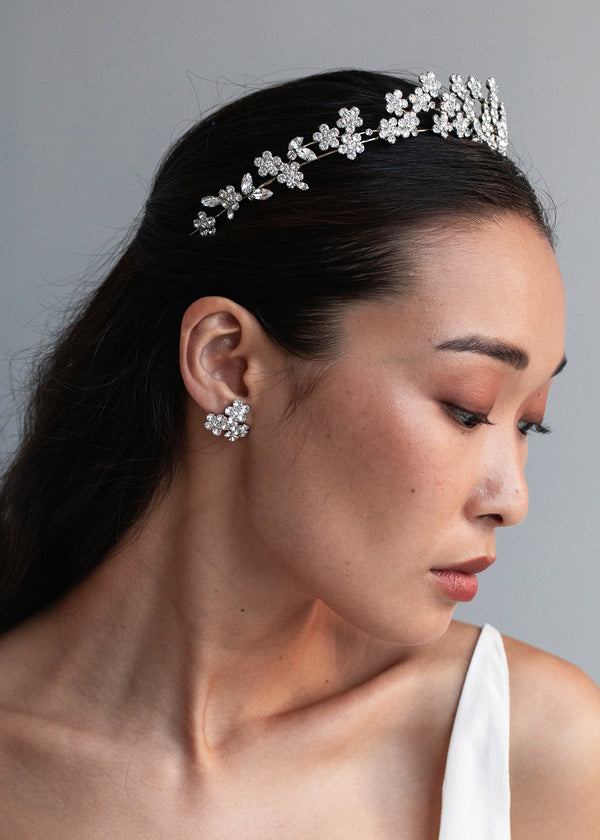 Jennifer Behr Meadow Tiara Crystal