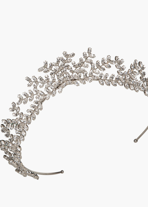 Jennifer Behr Mignonette Tiara Crystal