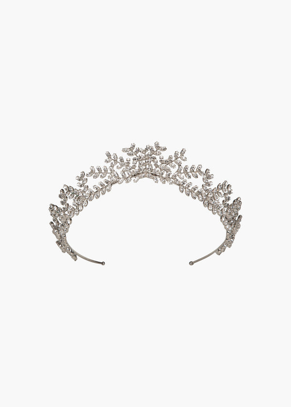 jennifer behr Mignonette Tiara Crystal
