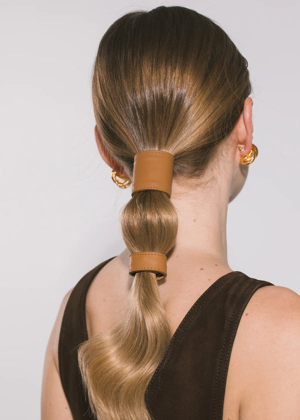 Jennifer Behr Mini Leather Ponywrap Saddle