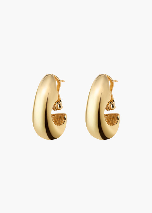 jennifer behr Miral Hoop Earrings Gold