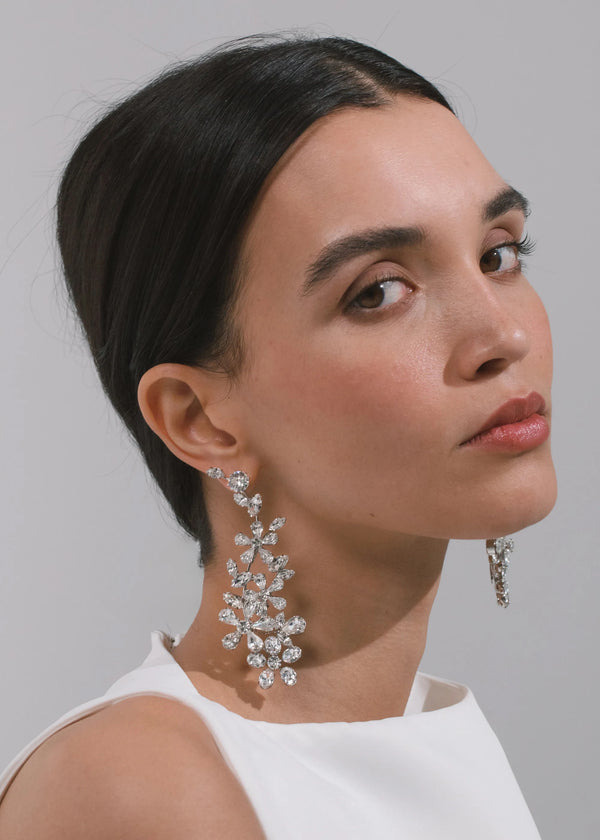 Jennifer Behr Mirella Earrings Crystal