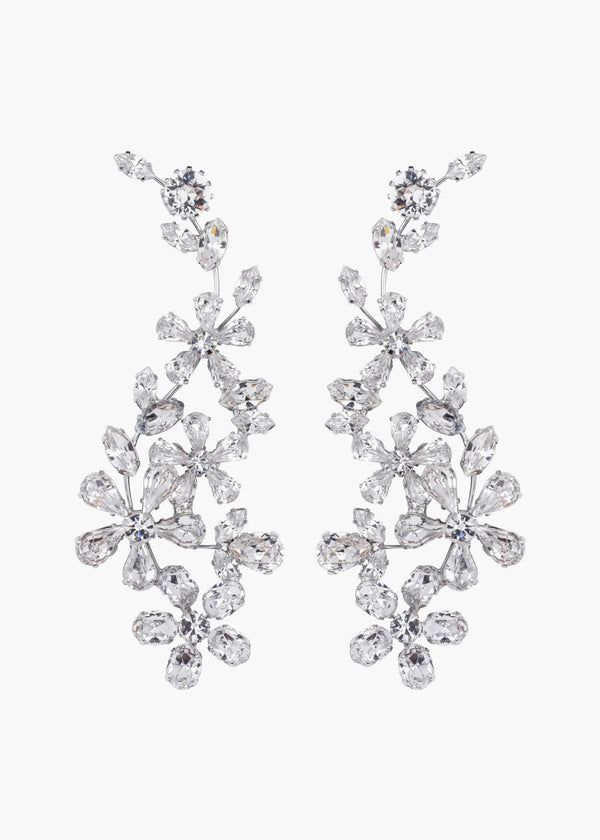 jennifer behr Mirella Earrings Crystal