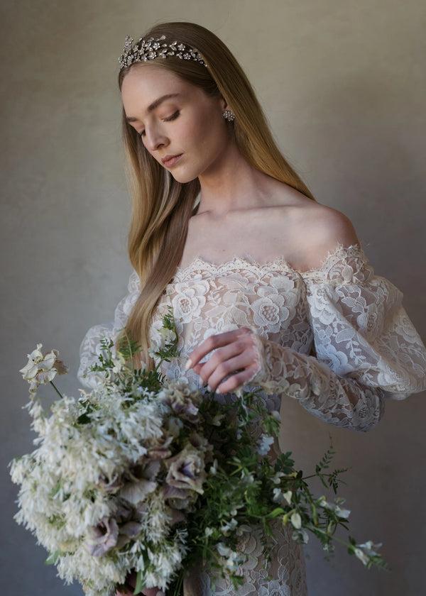 Jennifer Behr Miriam Tiara Crystal