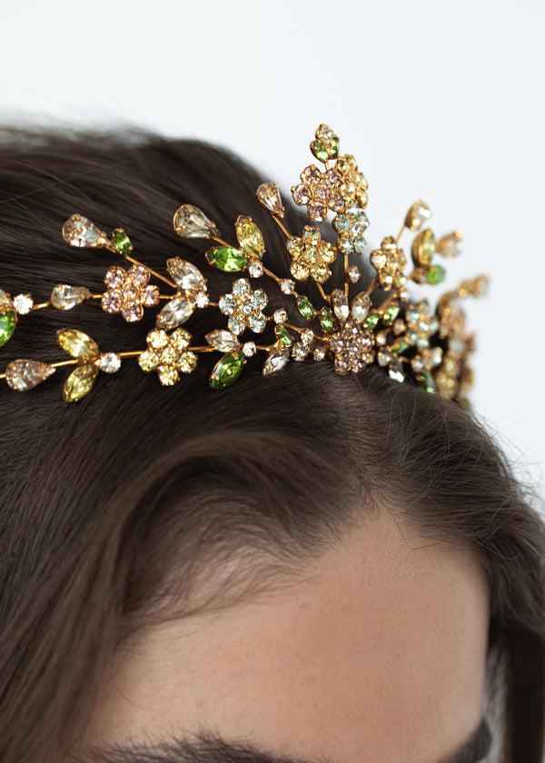 Jennifer Behr Miriam Tiara Multi