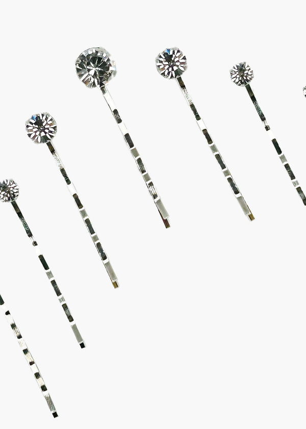 Jennifer Behr Misha Bobby Pins Crystal