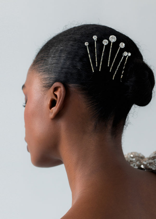 Jennifer Behr Misha Bobby Pins Crystal