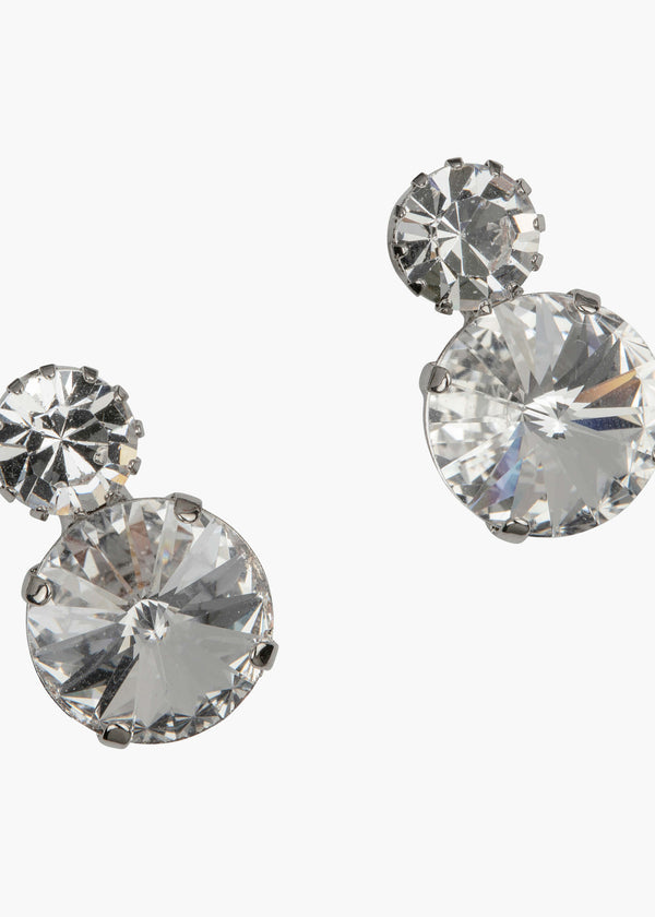 Jennifer Behr Myrla Earrings Crystal
