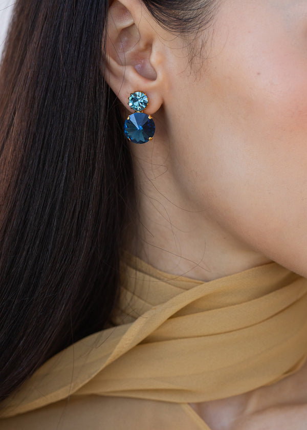Jennifer Behr Myrla Earrings Lagoon