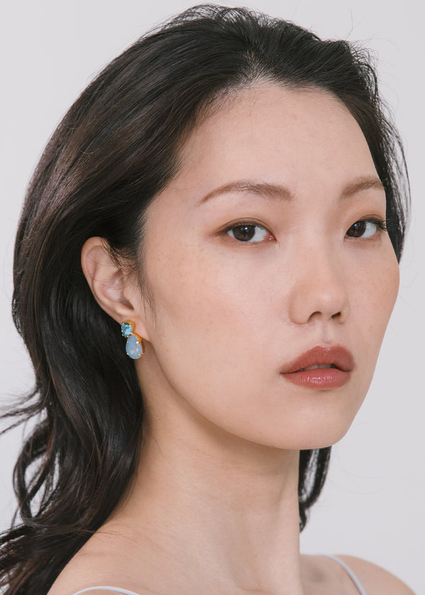 Jennifer Behr Nadia Earrings Sky