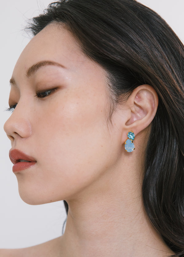 Jennifer Behr Nadia Earrings Sky