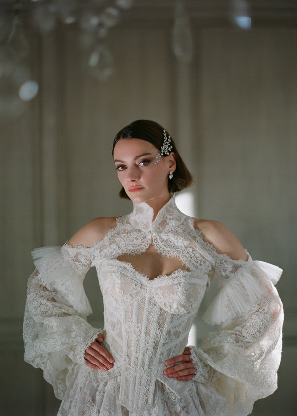 Jennifer Behr Nadine Earrings Crystal