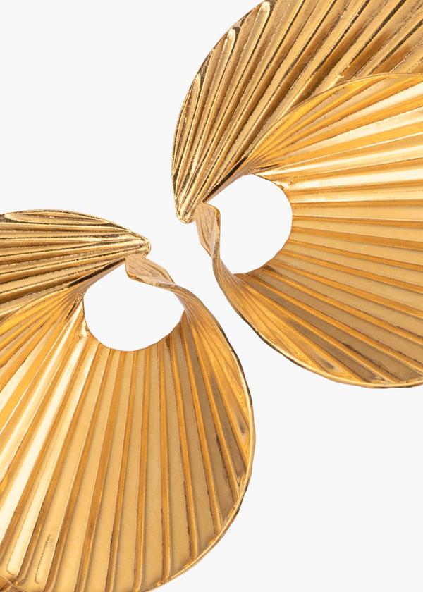 Jennifer Behr Naia Earrings Gold