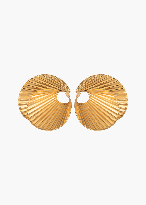 jennifer behr Naia Earrings Gold