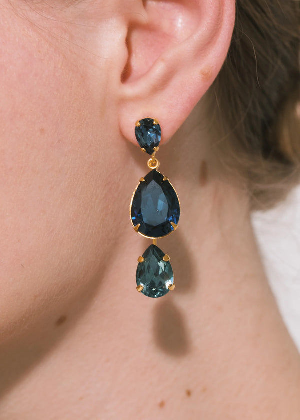 Jennifer Behr Natalina Earrings Sapphire